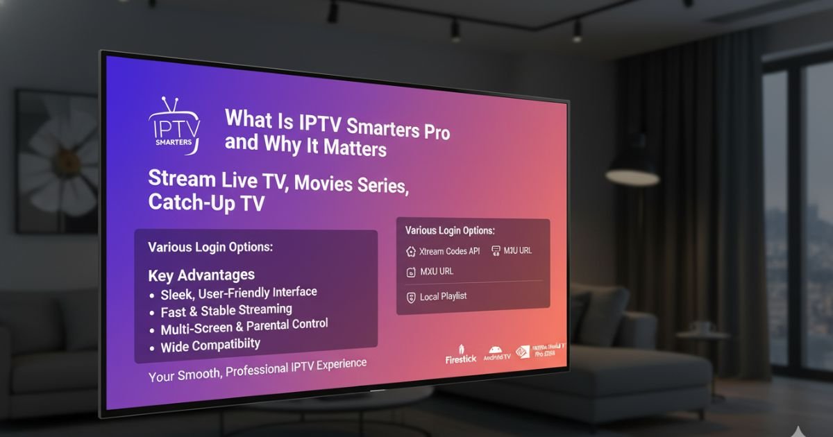 IPTV SMARTERS PRO