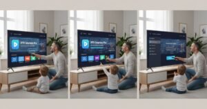 Setting up IPTV Smarters Pro kids profile on Smart TV